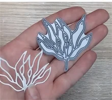 Newest Metal Cutting Dies Leaf Flower Diy Gift Card Scrapbook Decorate Label Big Collection Mold Craft Knife Embossing Template