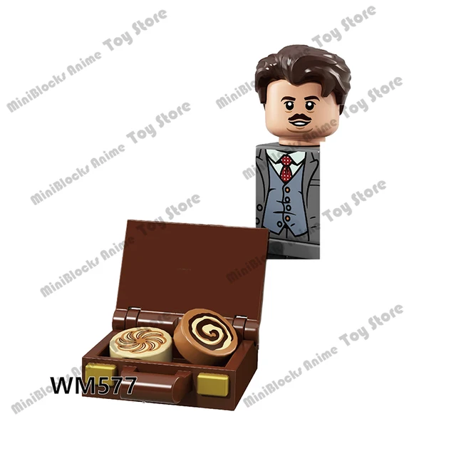 WM6040 WM6041 WM6059 WM6045 Movies Magic World plastic assembly mini action figure building blocks Bricks Toys birthday gifts WM577