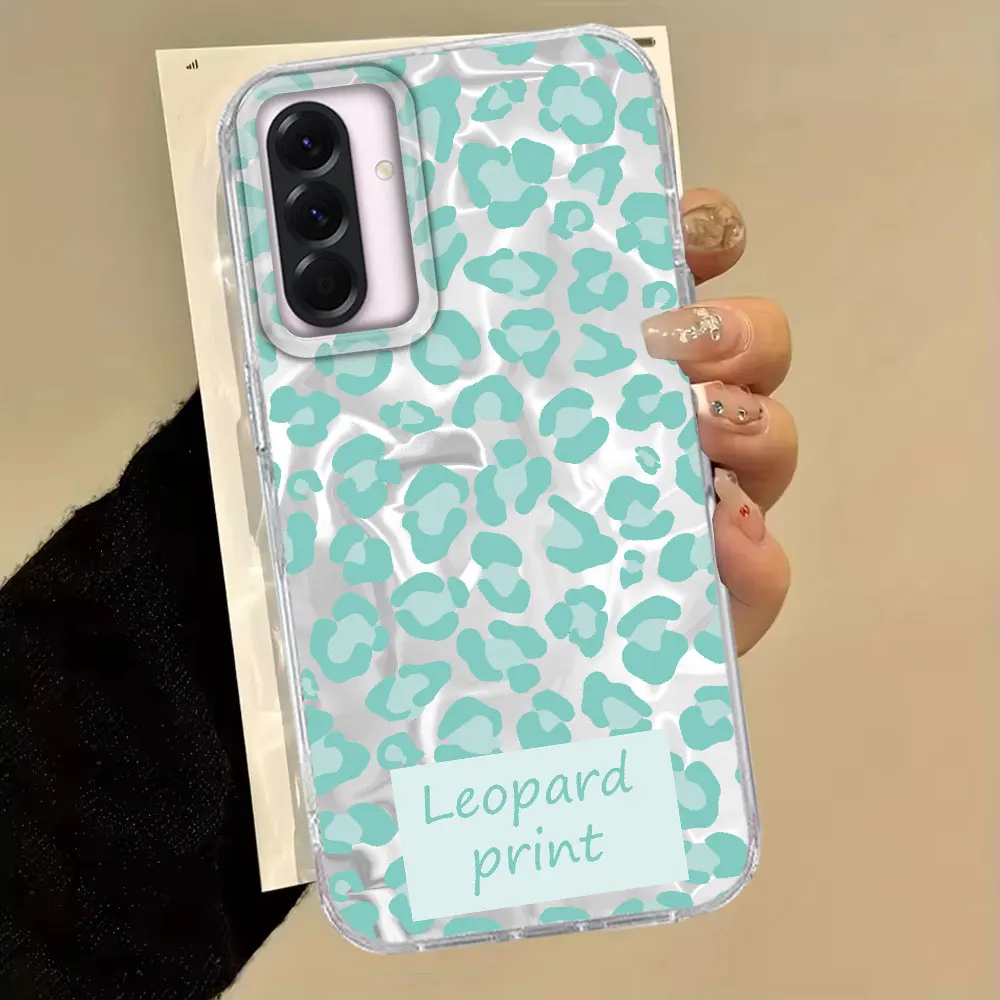 Korean Leopard Print Girls Phone Case Cover
