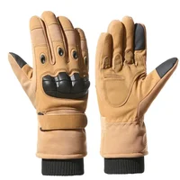 Winter Warm Thick Skiing Full Finger Gloves Touchscreen Outdoor Hunting Protection Mountaineering Gloves for Ski Motorcycle Bike 1