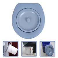 Durable Plastic Toilet Seat Lid Potty Seat Removable Movable Toilet Lid Camping Bucket Seats Home Outdoor Accessory 1