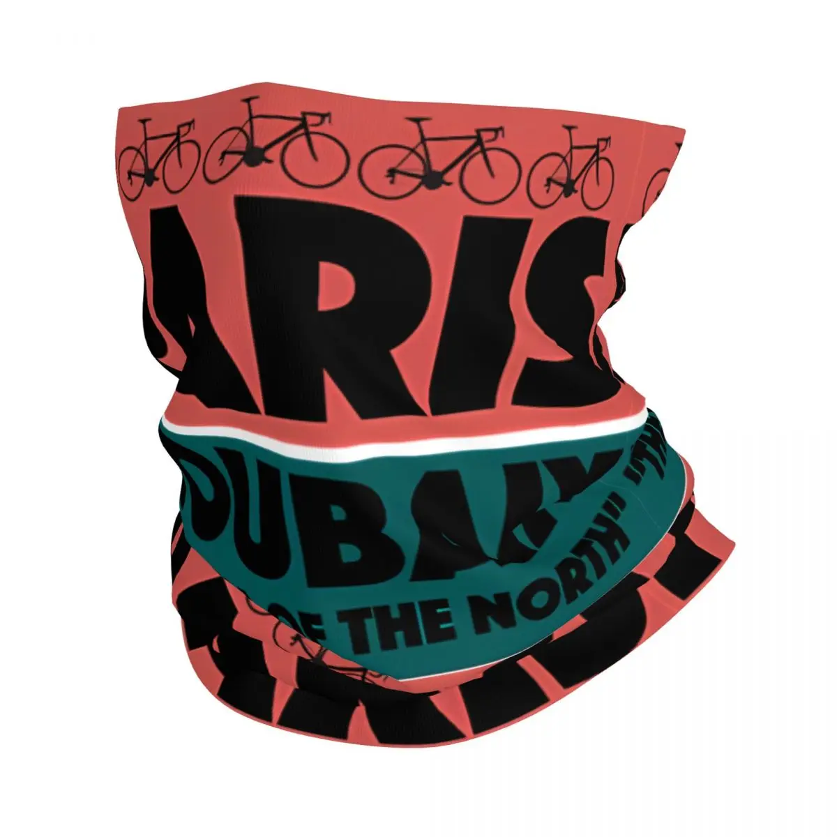 

Шарф-бандана для езды на велосипеде с надписью «Paris Roubaix The Hell Of The North»