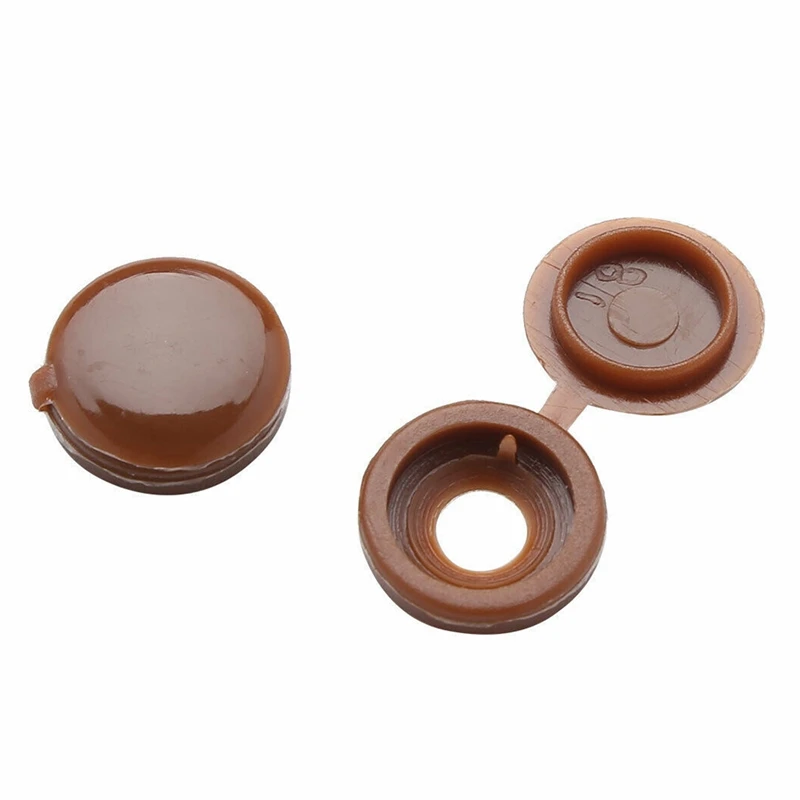 

Screw Cap For Wall Furniture Decorative Nuts Cover Bolts Fold Snap Protective Cap Hardware Screw Cover 200Pcs