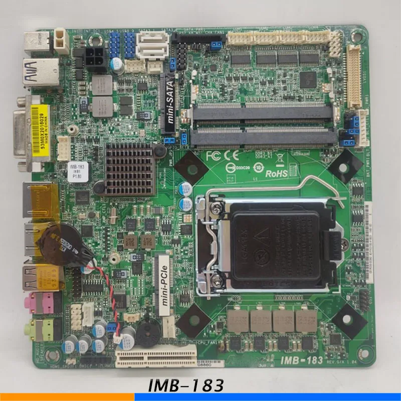 Desktop Motherboard For Asrock IMB 183 ITX 17x17cm 1150 H81 High Quality