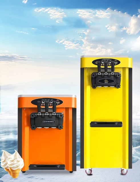 Ice Cream Making Machine ZY-25C Stainless Steel 2000W