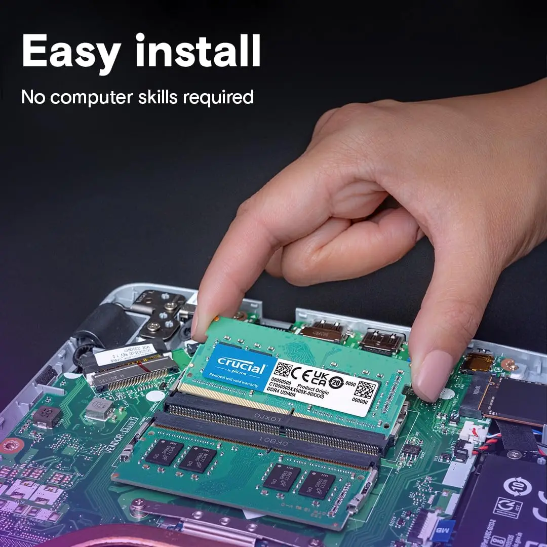 Laptop Memory Module Laptop Ram Memory Notebook Ram Memory Crucial RAM 8GB 16GB DDR4 3200MHz CL22 SODIMM Laptop Memory