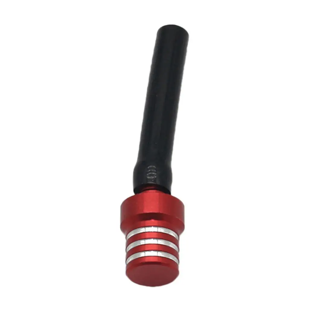 CNC Gas Fuel Tank Cap Vent Breather Hose Motorcycle Tank Tube Inner Diam. 5mm Red/ Blue/Gold Aluminum