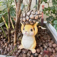 Cartoon Squirrel Animal Ornaments Outdoor Landscape Garden Courtyard Park Decorative Sculpture 2