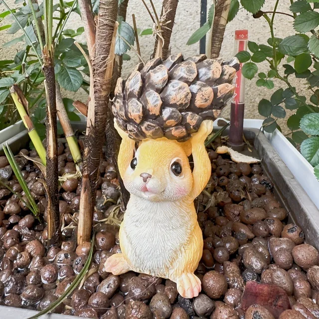 Cartoon Squirrel Animal Ornaments Outdoor Landscape Garden Courtyard Park Decorative Sculpture 2