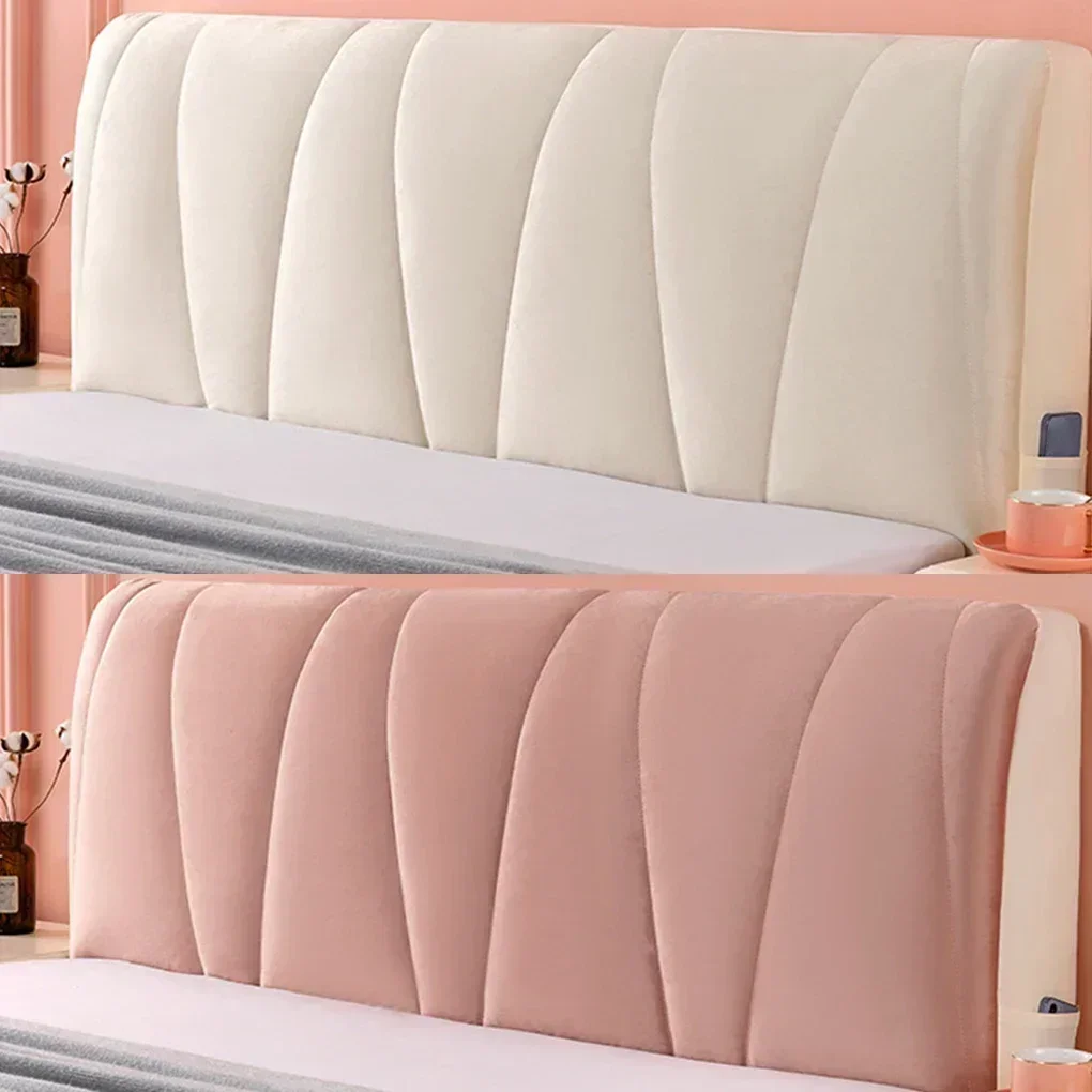 And Headboard With All-Inclusive Headboard Protector Cover Premium Double Elastic Bed Head Cover