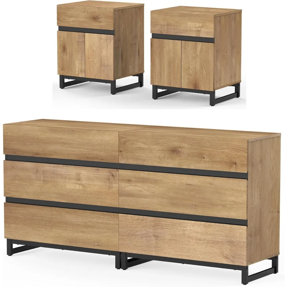 MKDK dresser and nightstand set view 6