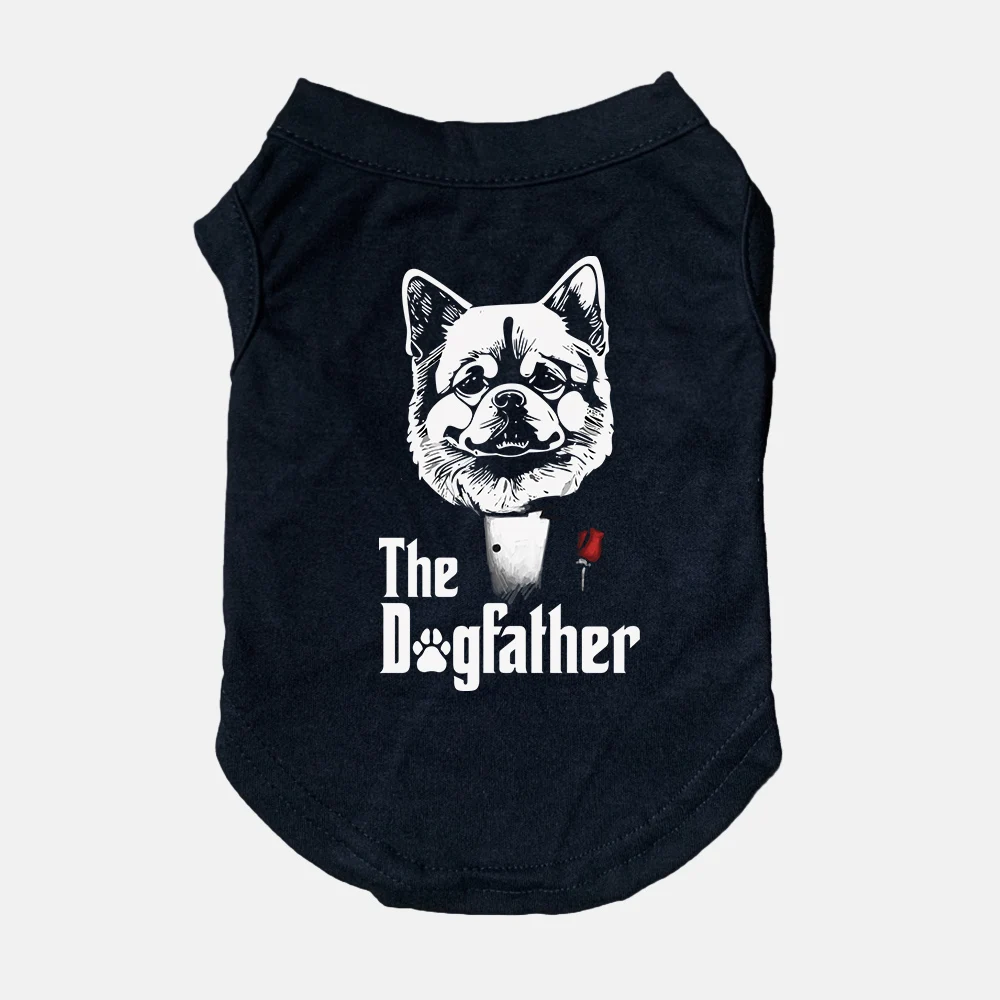 T-shirt pour chien The DogFather - 2025 - Doglovedesign : Vêtement et accessoires pour chiens