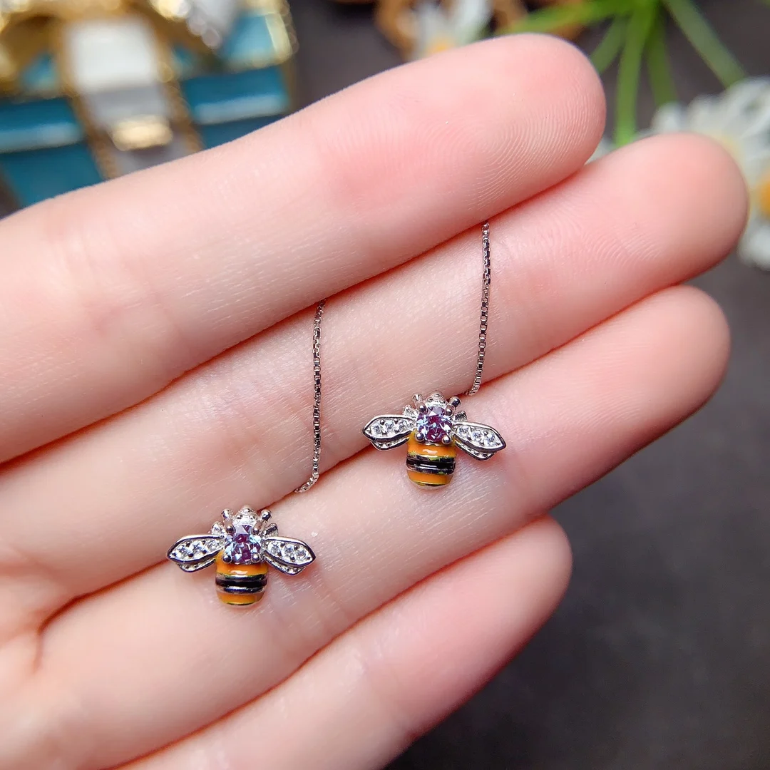 

Natural Alexander Oshi Earrings Women's Sterling Silver S925 Wedding Gemstone Free Shipping Certified Jewelry Boutique