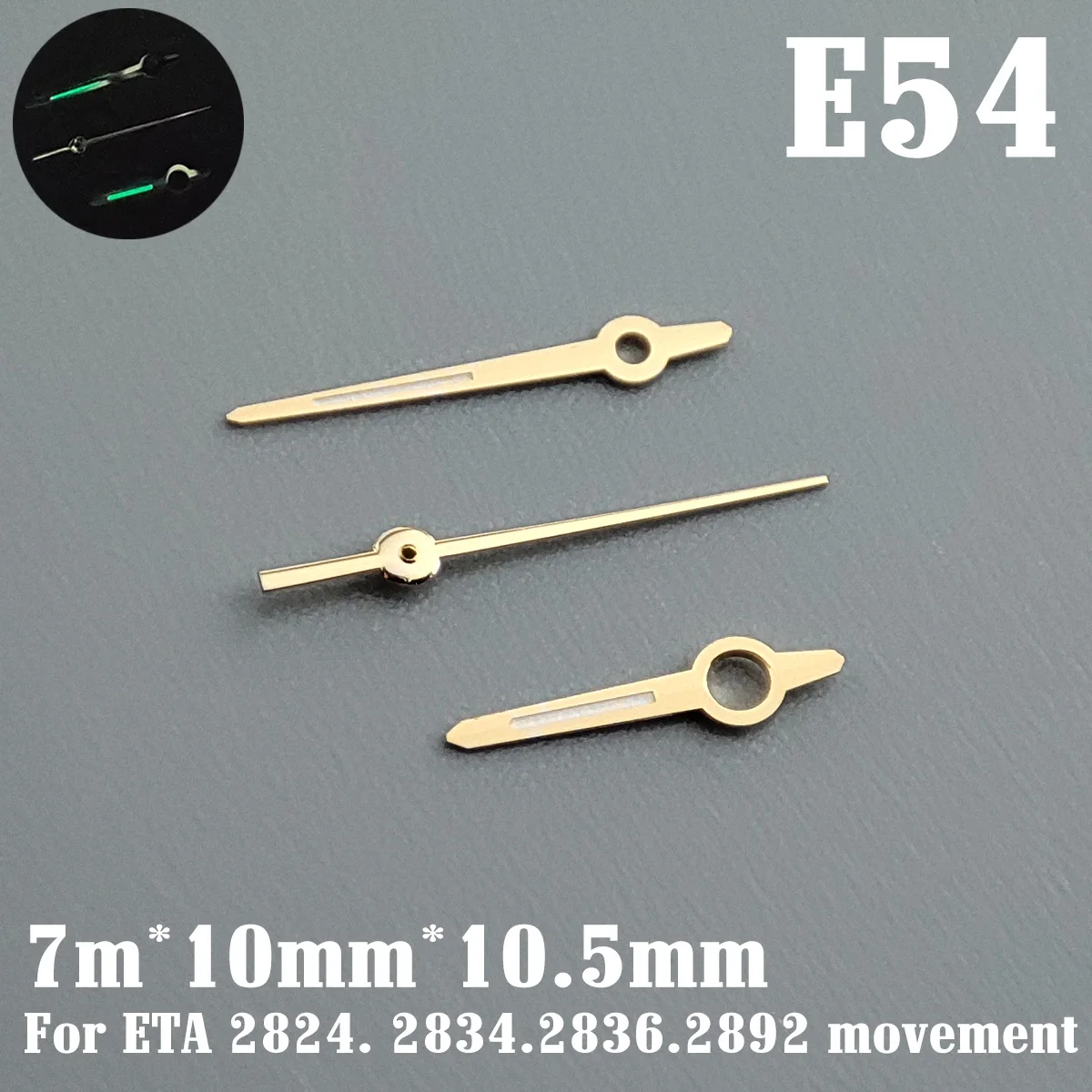 Green Super Luminous Watch Hands