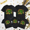 1pcs Saint Patrick’s Day Family Look Outfits Clothing Gift Clothes St. Patrick's Day T Shirt Short Sleeve Boy Girl Clothes 4