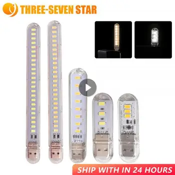 휴대용 LED 조명 USB 야간 조명, 방 장식, 미니 테이블 책상 램프 손전등, 보조베터리 노트북 캠핑 독서 조명