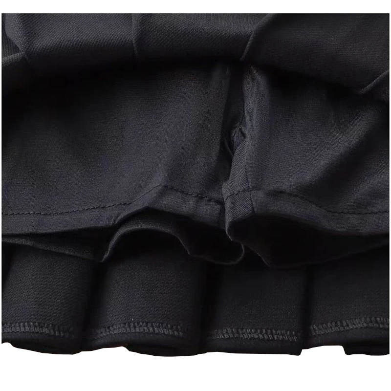 Golf Women's Clothing Autumn New Outdoor Sports Shorts Interlining Skirt Short Skirt Versatile Black Casual Pleated