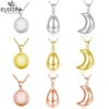 Eudora Harmony  Ball Angel Caller Pregnancy Bola Pendant Necklace Simple Smooth Chime Bell Ball Jewelry for Women Mom's day Gift 1