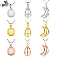 Eudora Harmony  Ball Angel Caller Pregnancy Bola Pendant Necklace Simple Smooth Chime Bell Ball Jewelry for Women Mom's day Gift 1