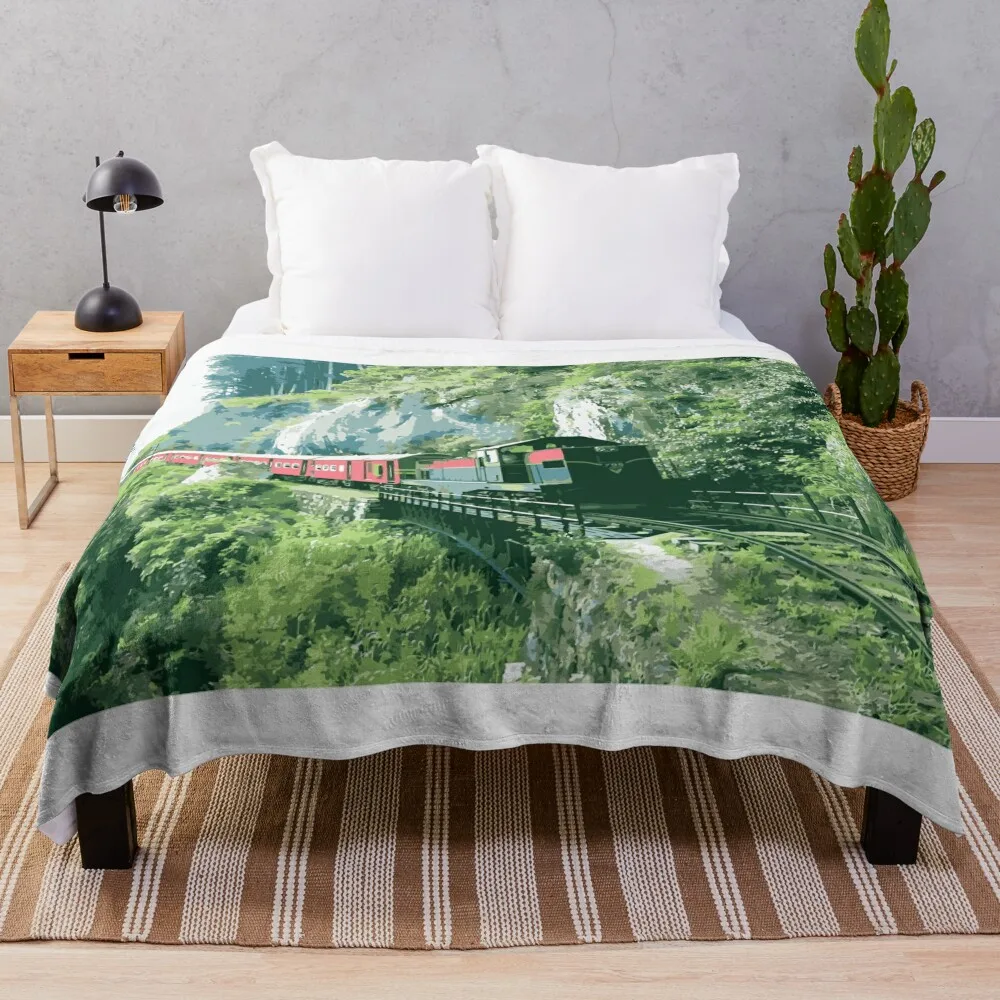 

Train Art Throw Blanket Designer Blankets blankets and throws Flannel Blanket