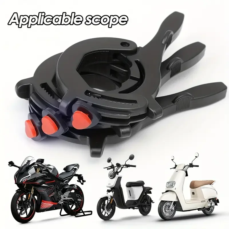 1pc Easy Grip Motorcycle cruise Control Throttle clamp - Suitable non-slip Abs handlebar grip enhances riding safety and comfort
