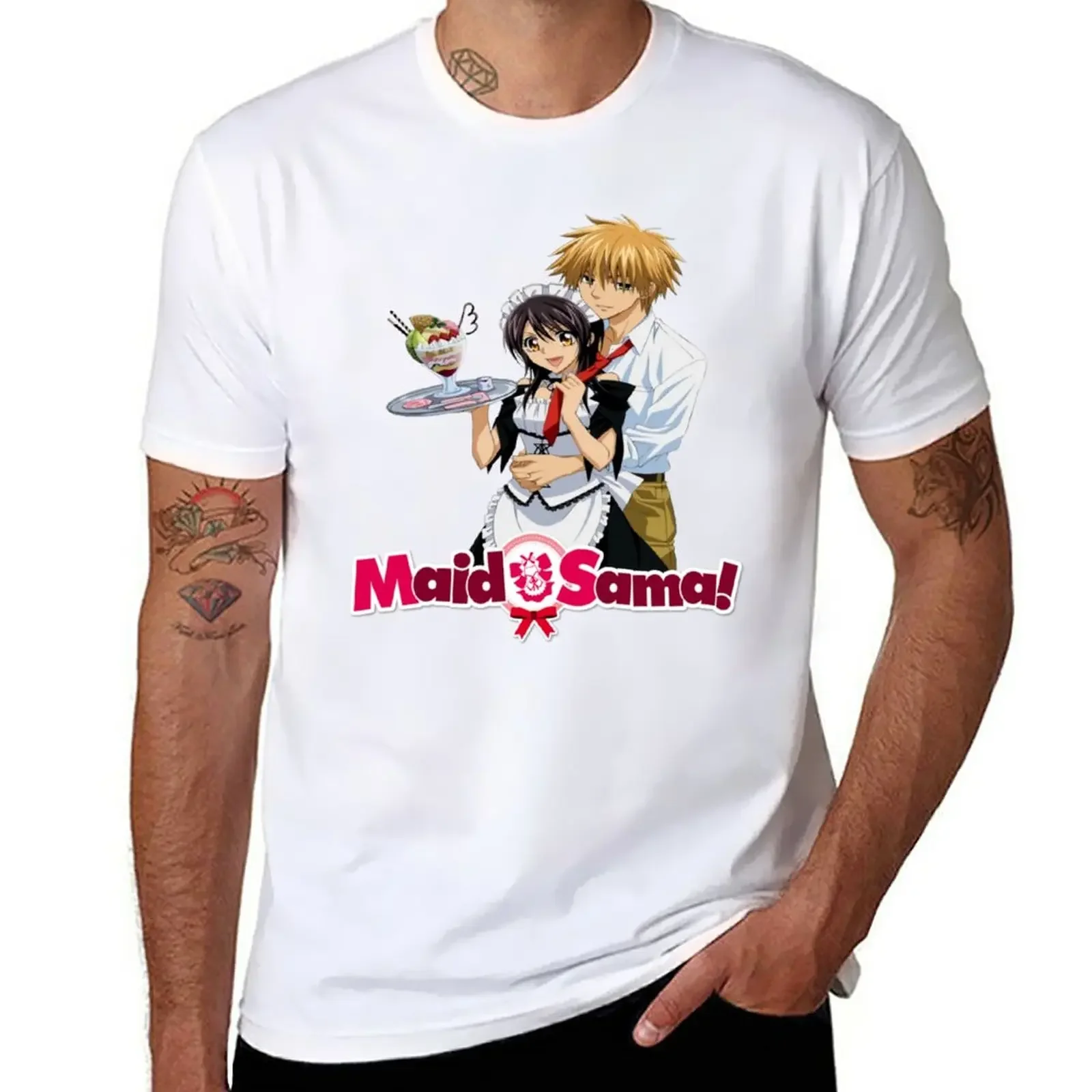 

Maid Sama! T-Shirt anime clothes blacks anime vintage t shirts men