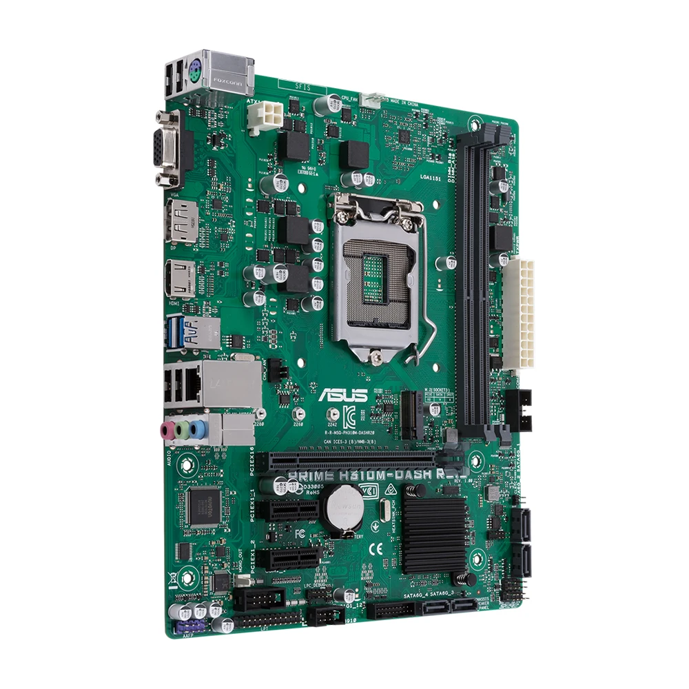 ASUS PRIME H310M-DASH R2.0 Motherboard LGA1151 Support i3