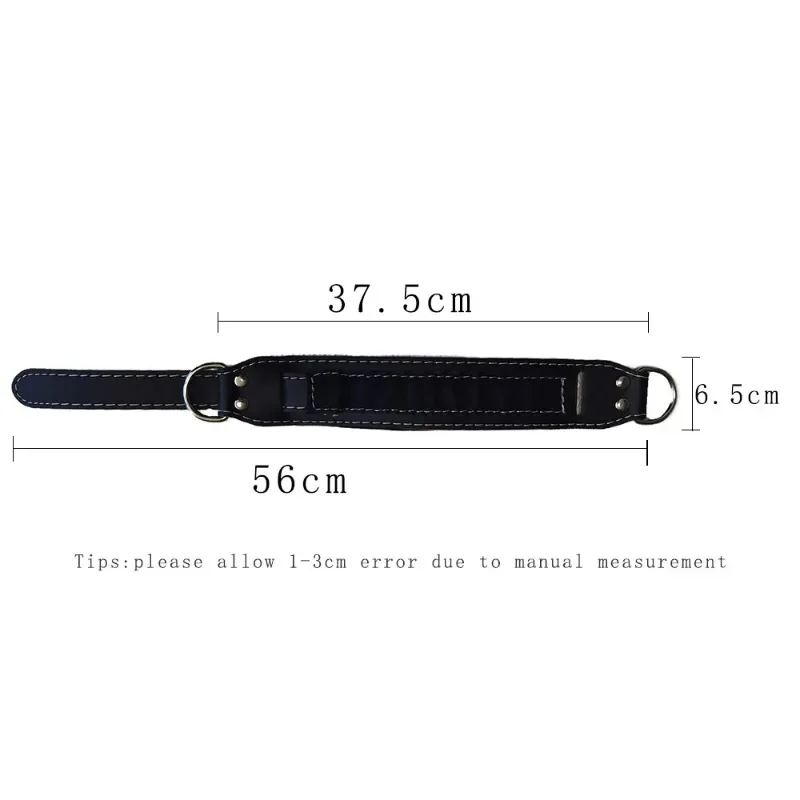 Ankle Straps for Fitness Cable Machines Workout Ankle Weights Training Straps Adjustable Cowhide Gym Shackles Work on Hips and Legs