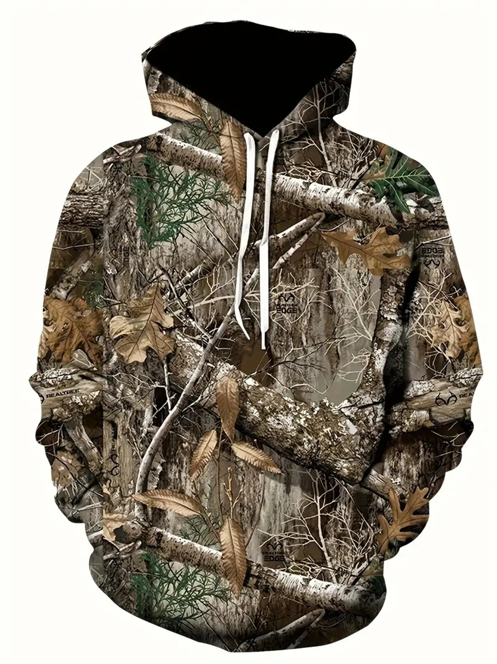 thumbnail image 1 of Sudadera con capucha 3D con estampado de hojas de otoño y primavera, sudadera holgada para hombre y mujer, sudadera de diseñador, ropa Harajuku Y2K de gran tamaño, 1 of 5