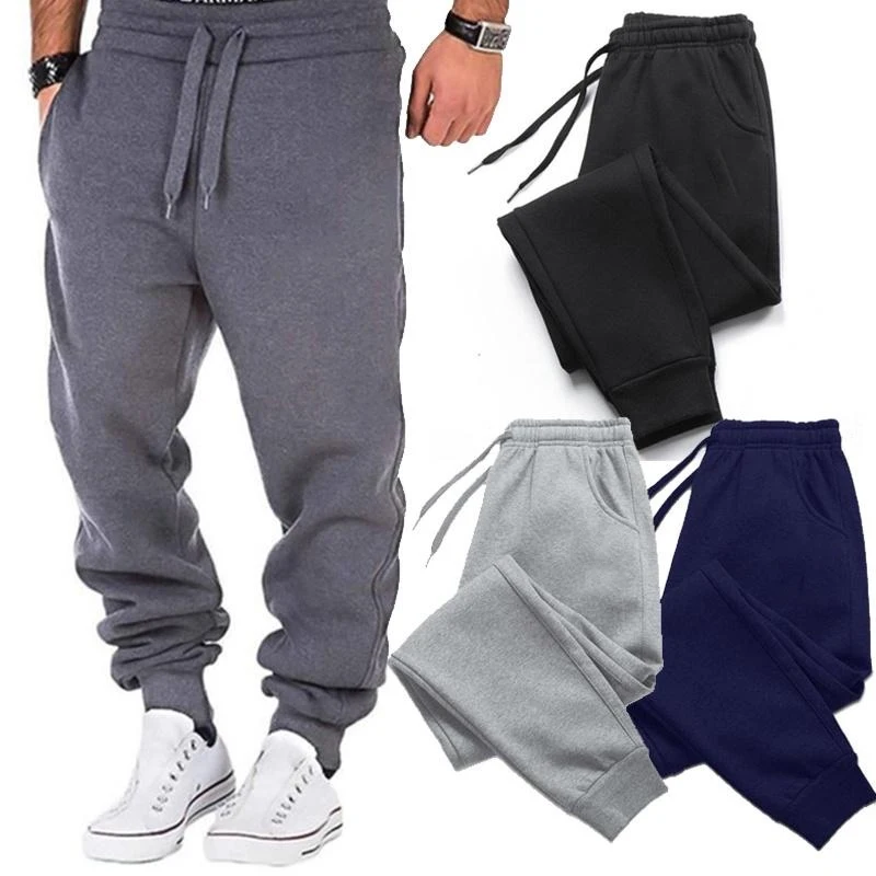 

2023 new soft hot sale men's jogging pants sweatpants men women's pants casual sports fitness jogging pants 5 colors