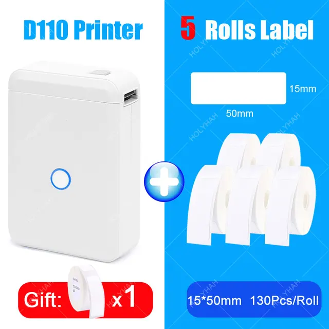 D110 Add 5 White XL