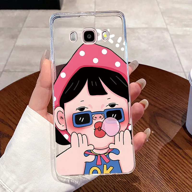 Aesthetic Cute Cat Transparent Phone Case Cover