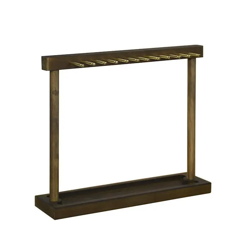 Jewelry Stand Modern Wood 24/36 Pendant Necklace Storage Rack Watches Earrings Rings Necklaces Desktop Display Stand Organizers 6