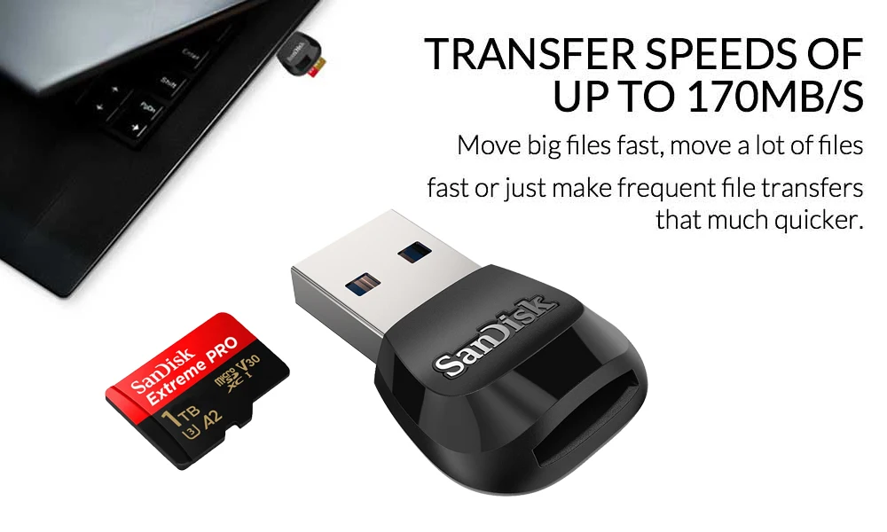 Micro SD карта памяти SanDisk Extreme Pro карта microSDXC 1TB 512G 256G ...