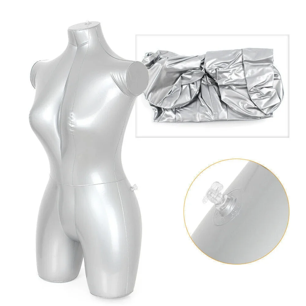 Model Mannequin Exhibitions Travel Clothing Collections Inflatable Portable Tool Display Stand Female Mannequin