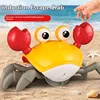 Dancing Crab Escape Crabs Baby Crawling Crab Musical Dancing Moving Toy Run Away Toy for Babies Crawling Interactive Toys Gift 1