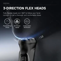 ENCHEN Blackstone Electrical Rotary Shaver for Men 3D Floating Blade Washable Type-C USB Rechargeable Shaving Beard Machine 6