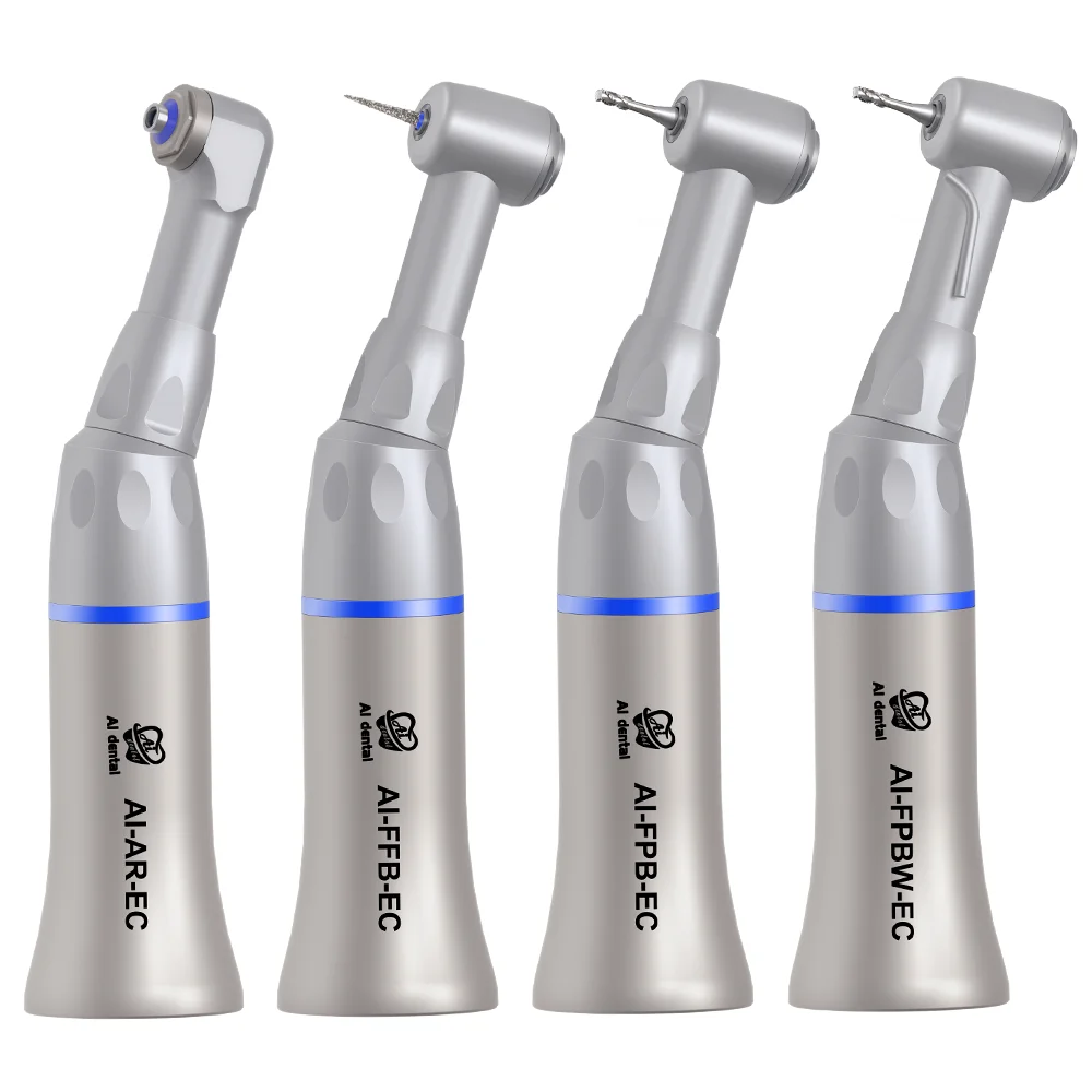 

Blue Ring EC Series 1:1 Reduction Brushless Dental Low Speed Handpiece Non-Optic Teeth Whitening Supply Consumables Tools