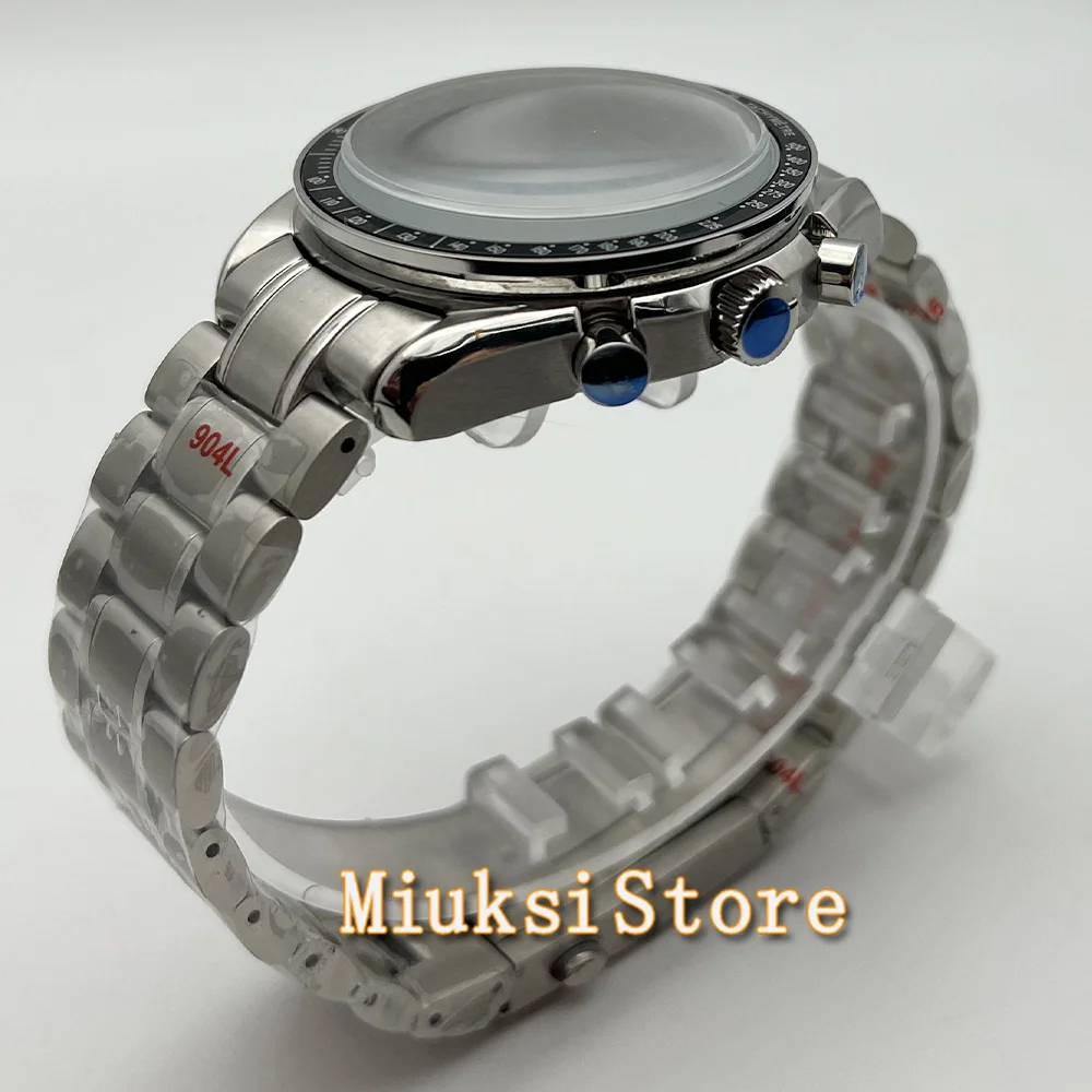 40mm Watch case Quartz VK63 Multi-functional Chronograph Diving