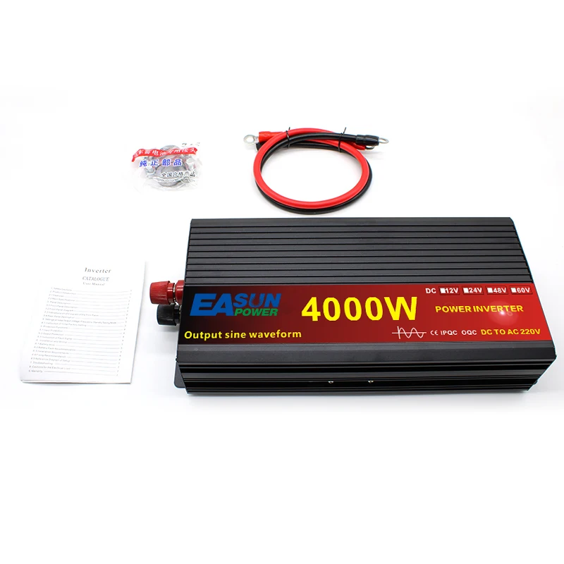 Reiner Sinus Spannungswandler 4500W DC 12V 24V AC 220V Wechselrichter USB  Power Inverter mit Steckdose, für Auto, Wohnwagen, Camping,  Reisen,24VTO220V : : Auto & Motorrad