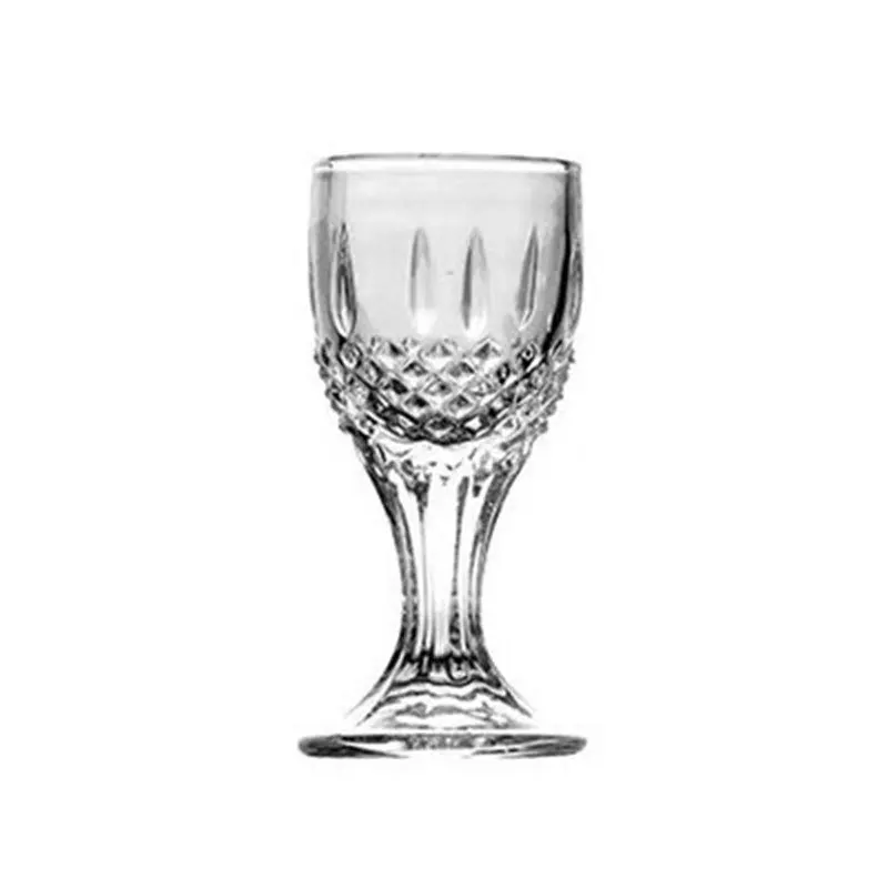 6pcs Wine Cup Spirits Cup 10ml Small Capacity Glass Baijiu Cup Mouthful Wine Dispenser Transparent