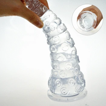 360 Full Tentacles Transparent Octopus Anal Plug Annal 3 Size Anale Sex Toys For Women Strong Sucking 18+ Masturbators Anal Toys 2