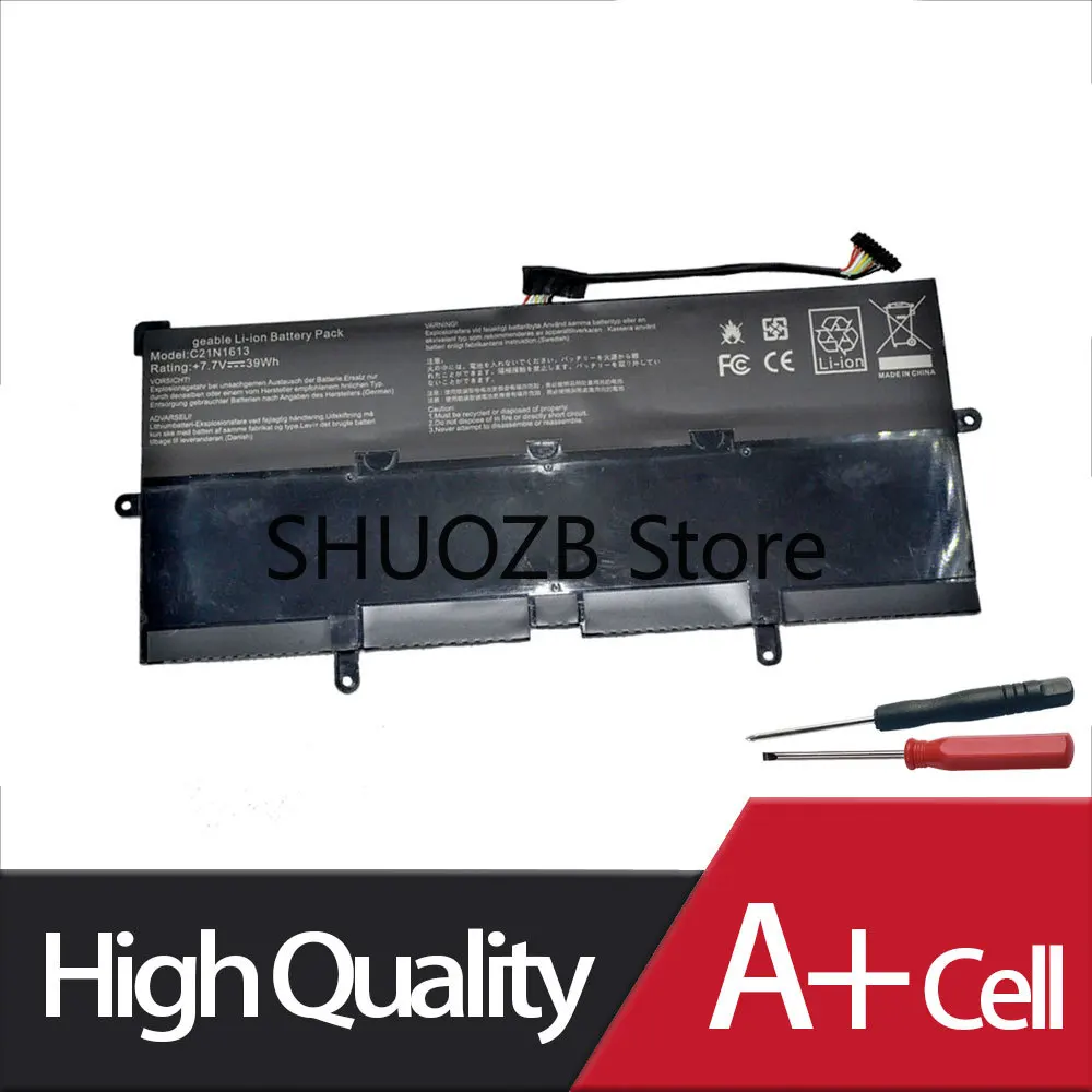 Bateria do Portátil para Asus C21n1613 Chromebook Flip C302 C302c C302ca C302ca-dh54 C302ca-dh75 C302ca-dhm3 C302ca1a 7.7v 39wh Novo - Imagem 2