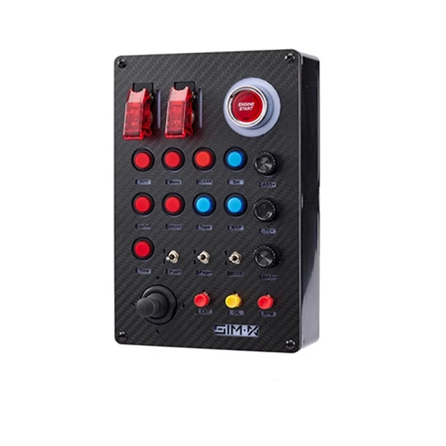 Control Simulation Button Box  Racing Simulation Control Box