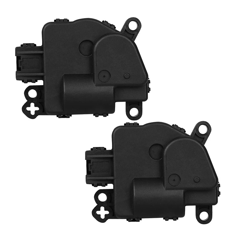 604045, 68079488aa Set Of 2 Hvac Heater Blend Air Door Actuator For Dodge Durango Jeep Grand
