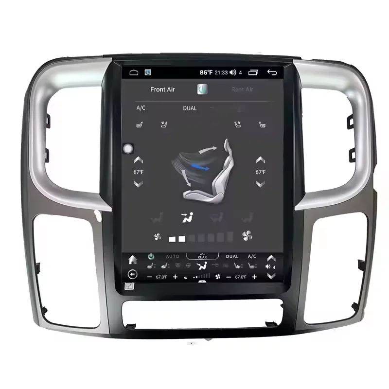 

13 ''вертикальный экран Android автомобильный стерео GPS-навигатор мультимедийный автомобильный стерео DVD-плеер для Dodge Ram 2013-2018