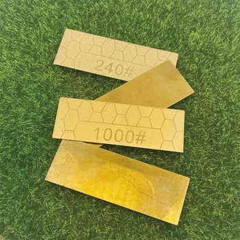 MINI Diamond Knife Sharpener 75mm Girt 240-1000# No Base Kitchen Sharpening Stone Woodwork Grinding System