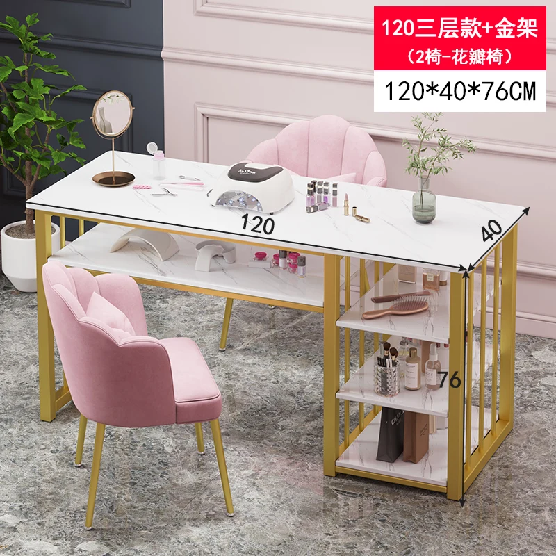 B120cm table-2 chair