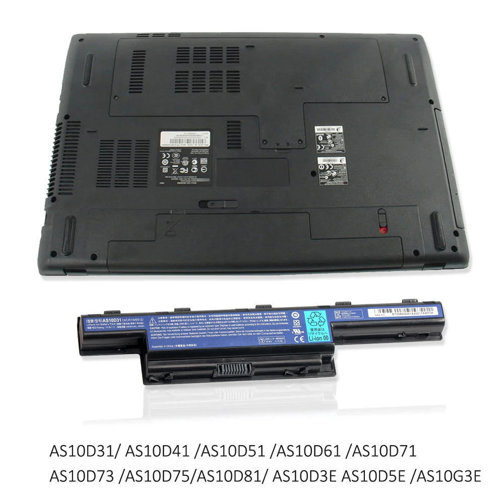 Bateria do Portátil do Etesbay-as10d31 para Acer 4741g 5560g 5741g 5742g 5750g 7741g 7750g 7751g 7560g E1471g As10d71 As10d51 As10d61 - Imagem 6