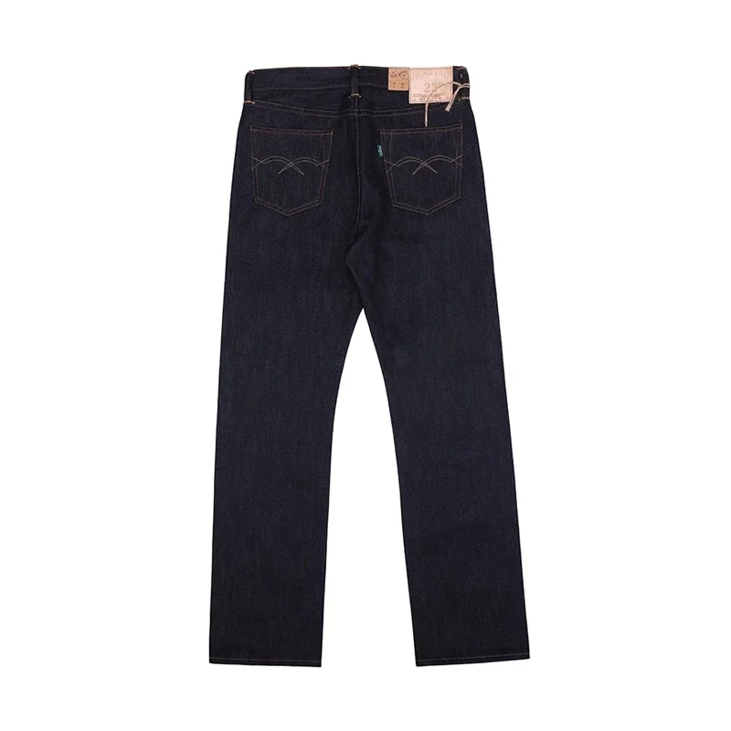 BOB DONG 23oz Extra Heavy Selvedge Denim Jeans Lot 35-3 Raw Denim Slim Straight Leg Pants 2